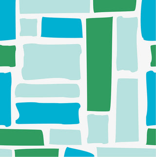 Turquoise Green and Blue Blocks