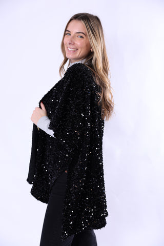 Briella Luxe Sequin Topper – Sparkling Statement Jacket for Any Occasion