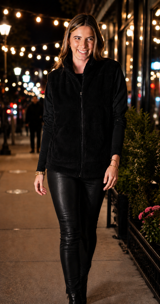 Theodora Faux Fur Vest – Luxurious Faux Fur Vest | Winter Vest