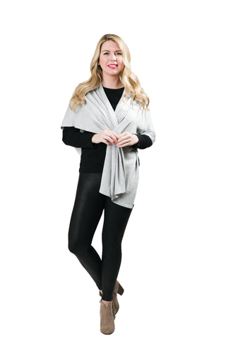 Katie Knit Keyhole Wrap – Soft & Stylish Shawl with Diamond Point Back