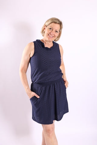 Goldie Skort - Pull-On Elastic Waist with Built-In Shorts & Pockets