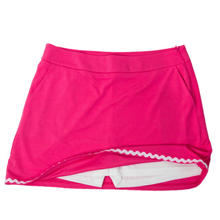 pink rickrack skort