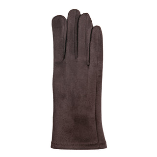 Brown Gloves – Classic brown suede gloves, cozy and versatile for winter wear.