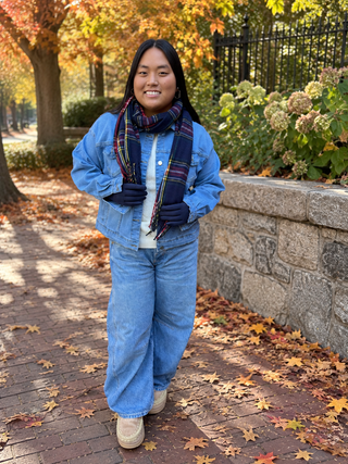 Ainsley Plaid Scarf