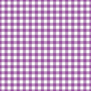 Purple gingham swatch