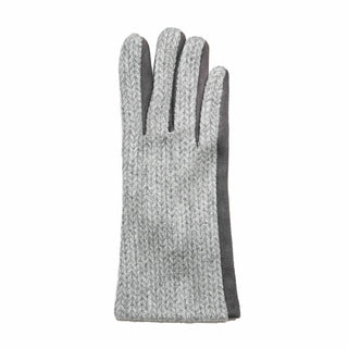 Gray Brenda sweater texting glove