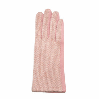 Pink Brenda sweater texting glove