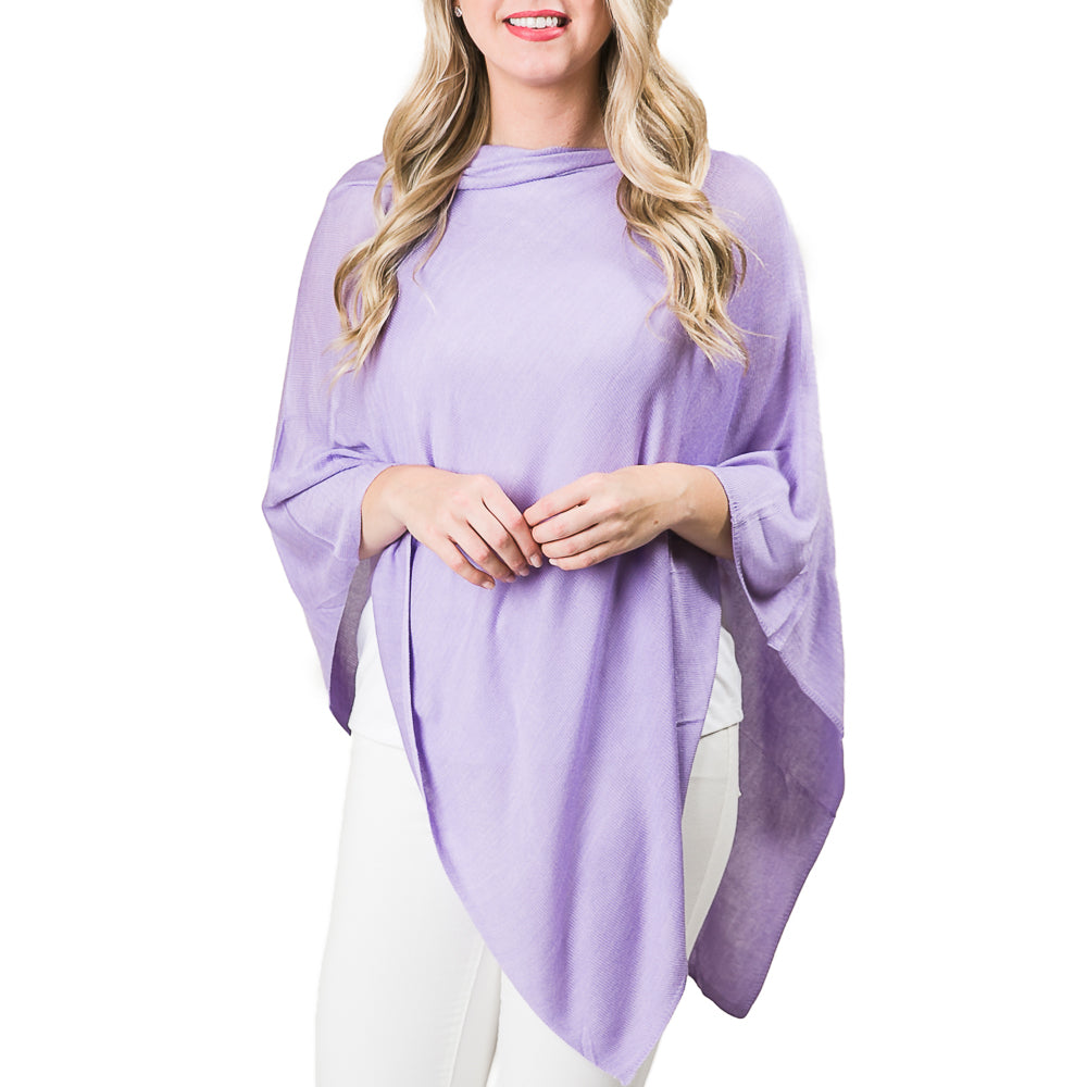 Elsa Bamboo Fabric Poncho | Top it Off Accessories – Top It Off