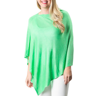 Spearmint Green 100% Bamboo One Size Poncho